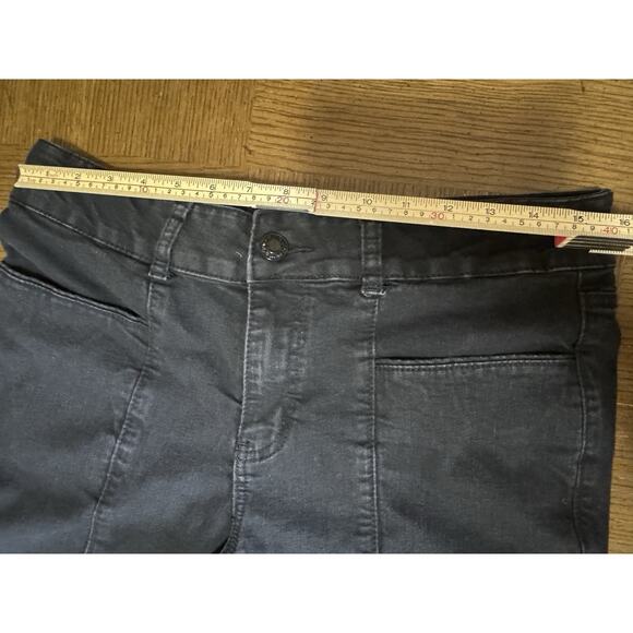 Maurices M Jeans High Rise Flare Black Size 12 Short Stretch - Picture 6 of 9